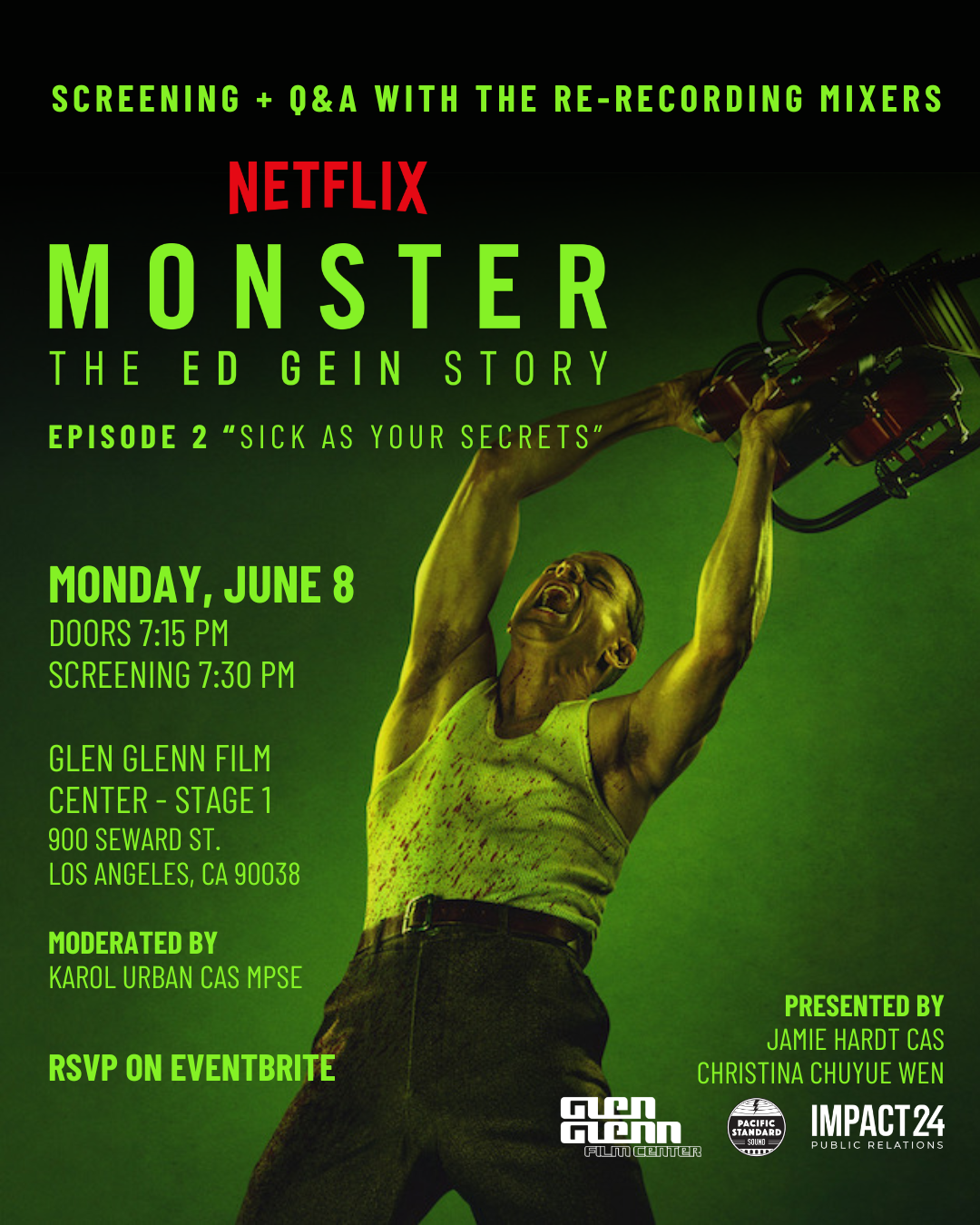 Monster Screening Poster